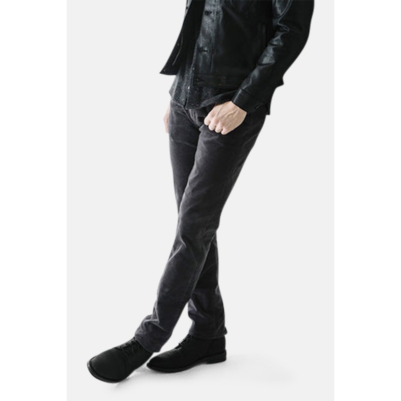 Pen Slim 16W Corduroy Pant Charcoal