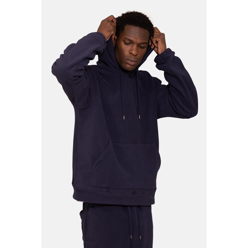 Polar Fleece Hoodie Navy|XS|S|M|L|XL|XXL|XXXL