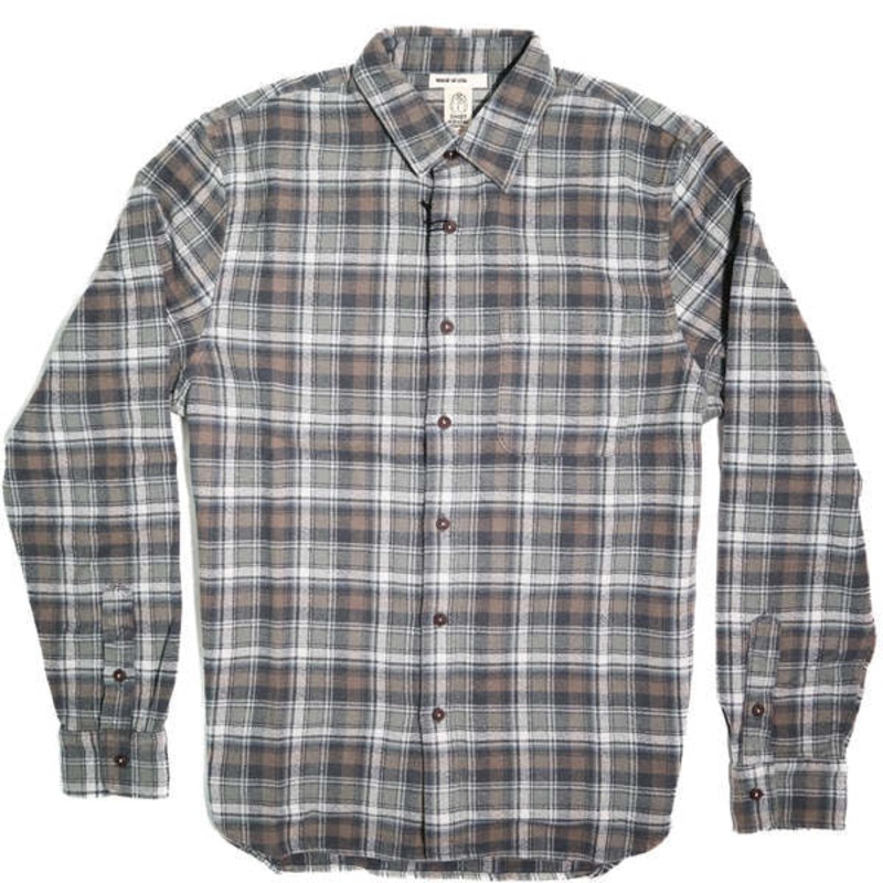 Ripper Plaid Shirt Grey Beige|S|M|L|XL|XXL