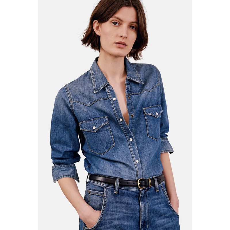 Travis Shirt Classic Wash|XS|S|M