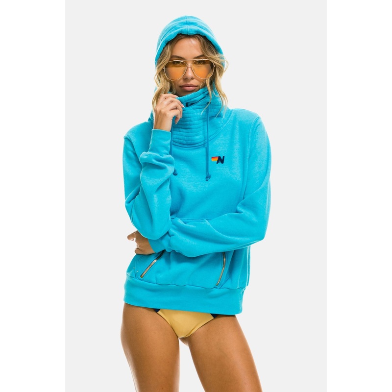 Women’s Ninja Hoodie Neon Blue