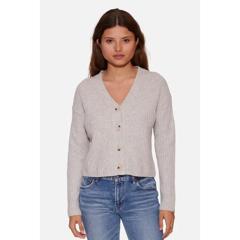 Beatrice Ribbed Cardigan Magneto