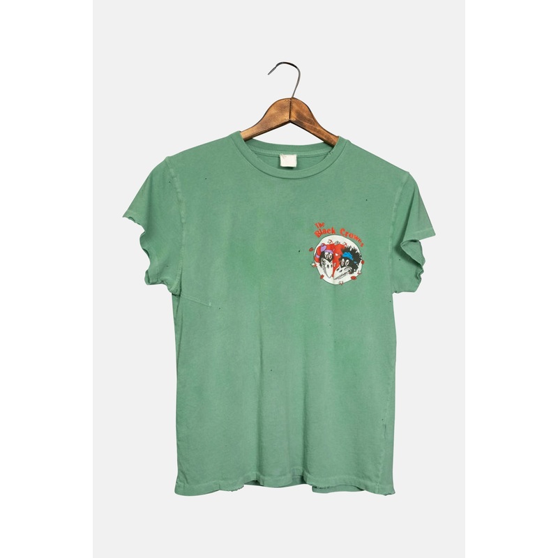 Black Crowes Twice As Hard Tee Leaf Green