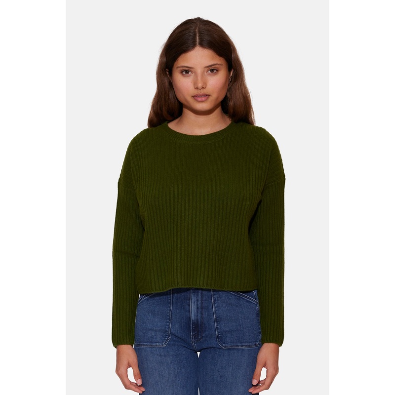 Chase Crop Sweater Cactus|XS|S|M|L