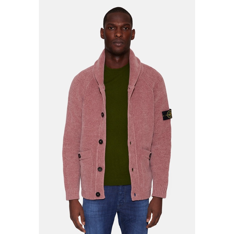 Chenille Cardigan Pink Quartz|L|XL|XXL