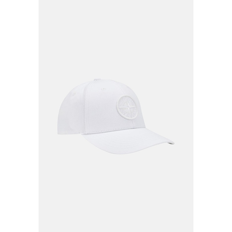 Cotton Compass Cap White|OS