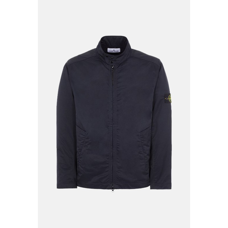 Hyper Dense Nylon Raso Blouson Navy Blue