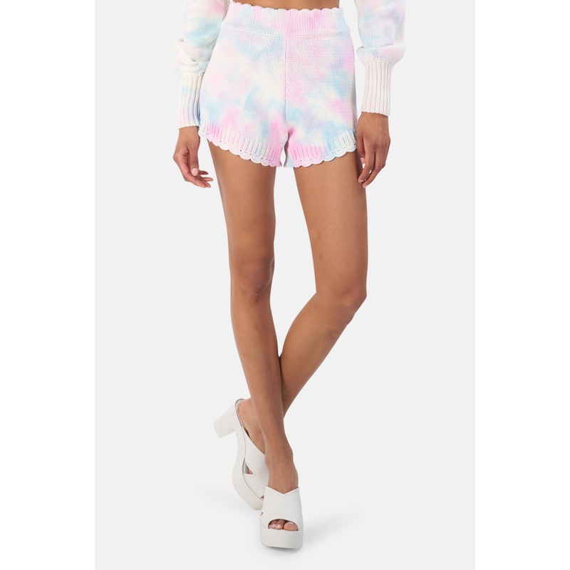 Karrisa Short Cotton Candy Hand Dye