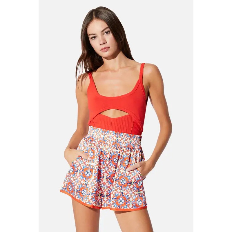 Martim Shorts Red Azulejos|XS|S|M
