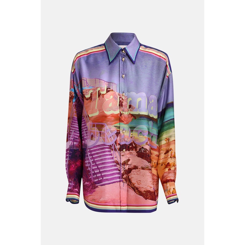 Tama Oversized Shirt Tama Beach Purple