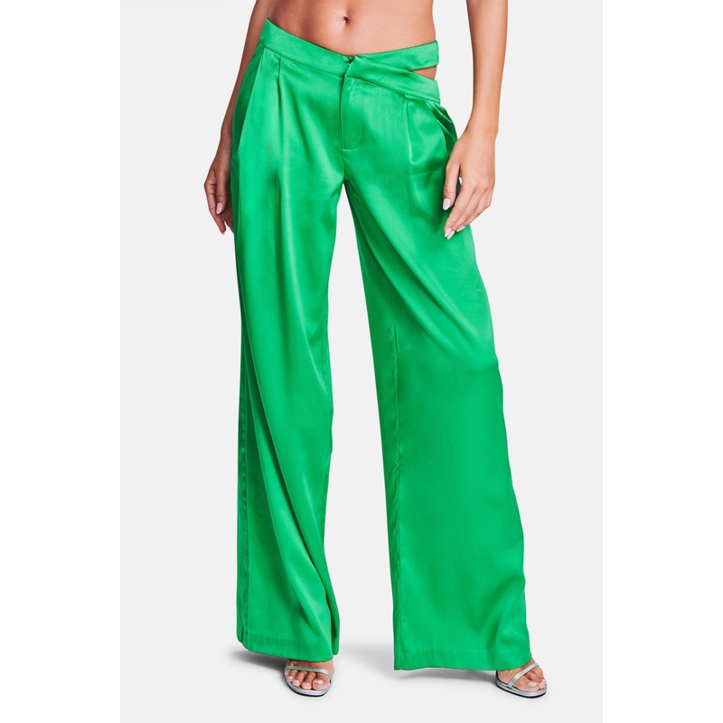 Zarri Silk Pant Kelly Green|XS|S|M