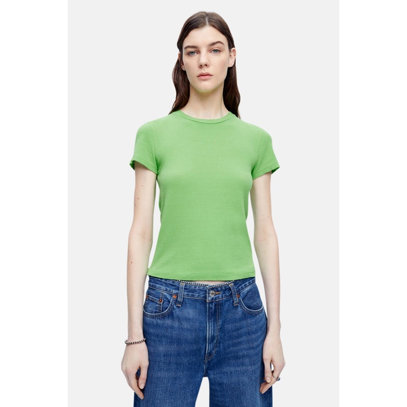 90s Baby Tee Peridot|XS|S|M|L