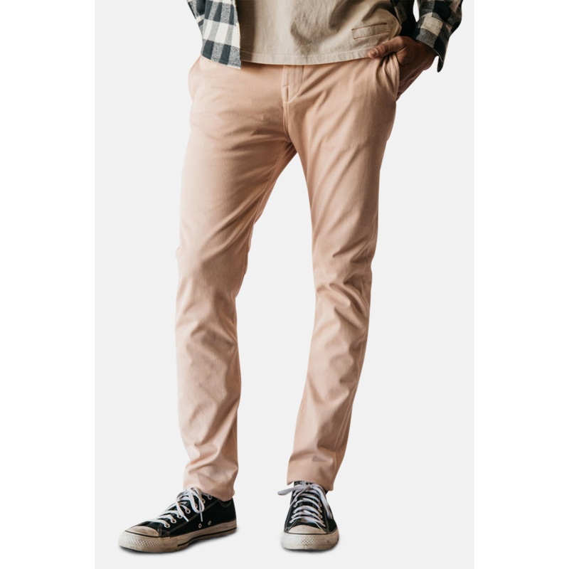 Axe Denit Chino Pant Beige Pink