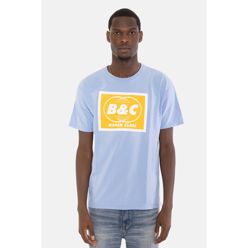 B&C World Class Tee Cornflower Blue