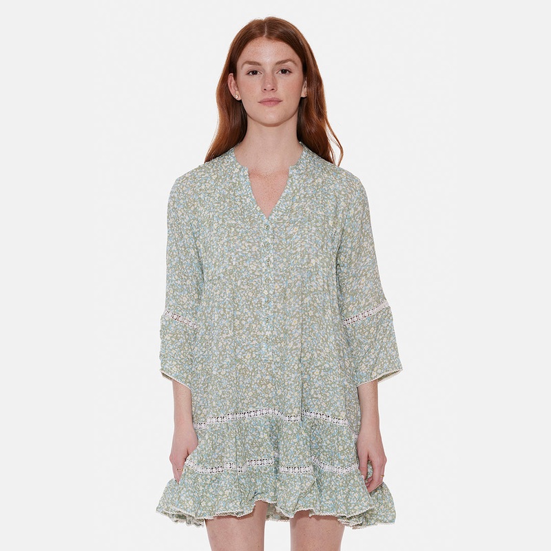 Bella Ciao Dress Kaki|S|M