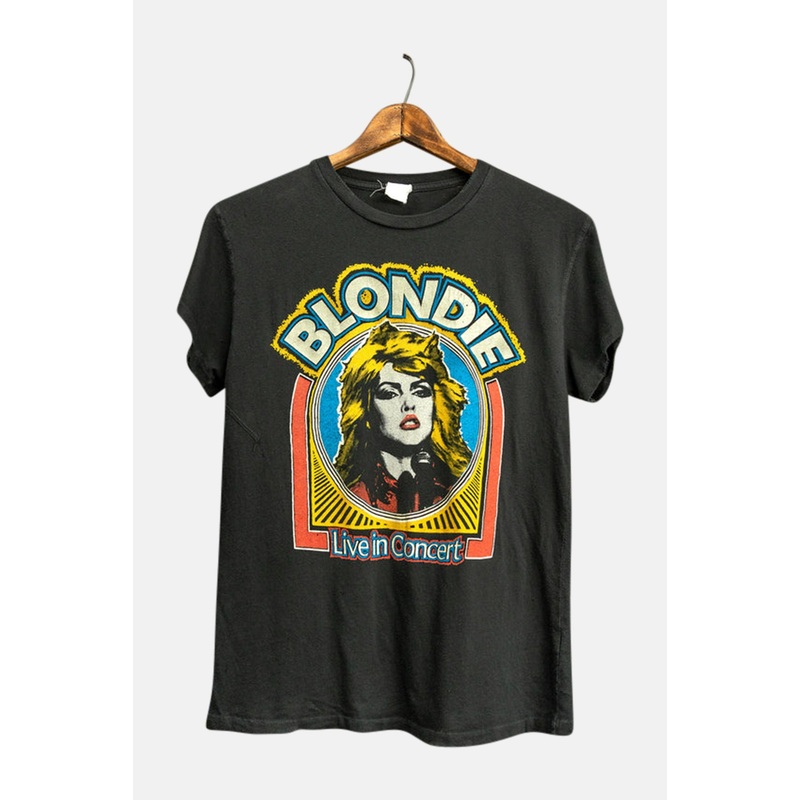 Blondie In The Flesh Tee Coal Pigment