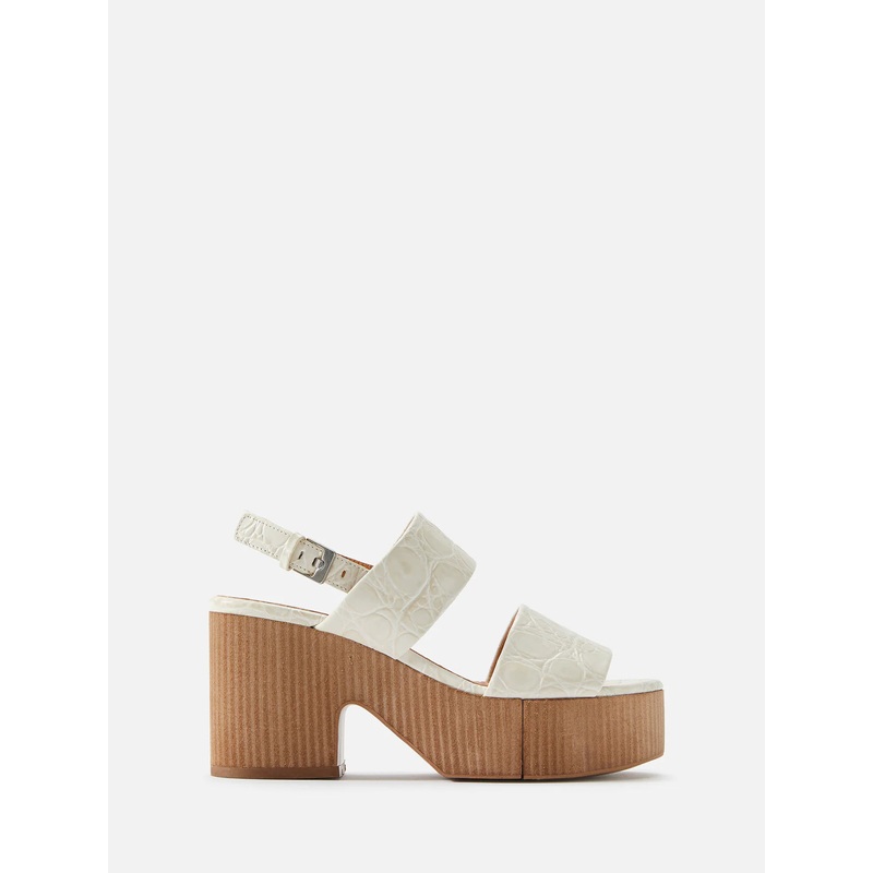 Cora Sandal White Croc|36|36.5|37|37.5|38|38.5|39|39.5|40