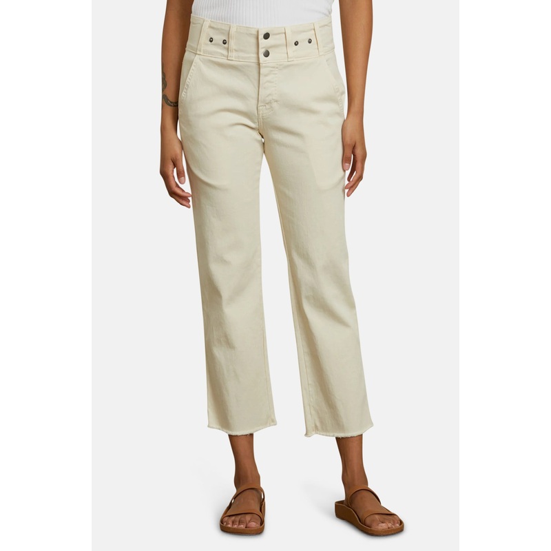 Gabrie Snapped Trouser French Vanilla
