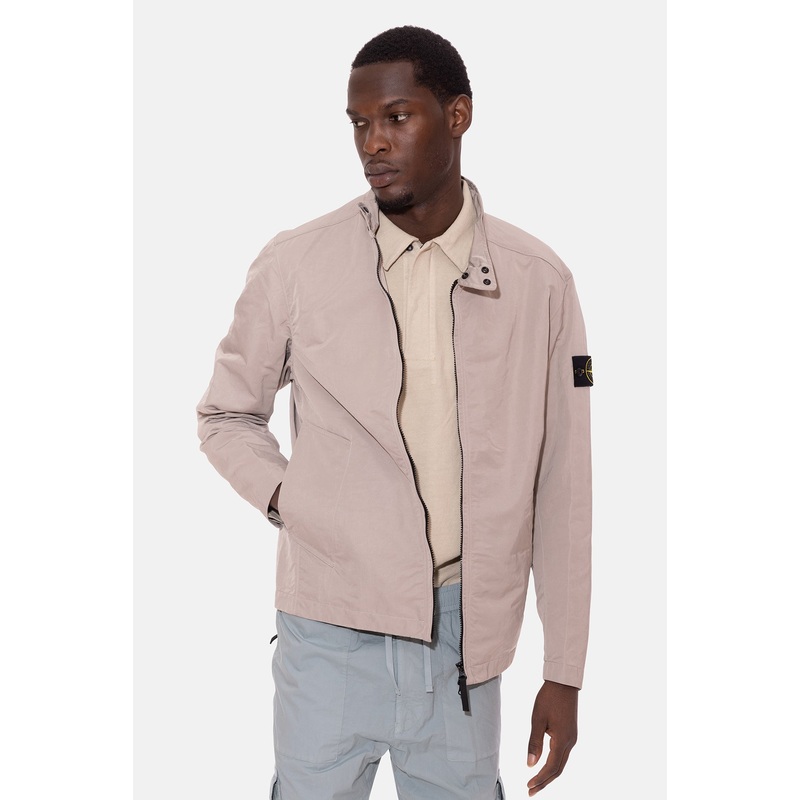 Hyper Dense Nylon Raso Blouson Dove Grey