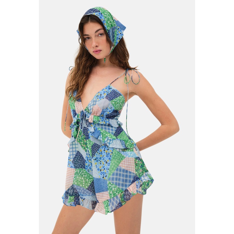 Juniper Romper Blue|XXS|XS|S|M