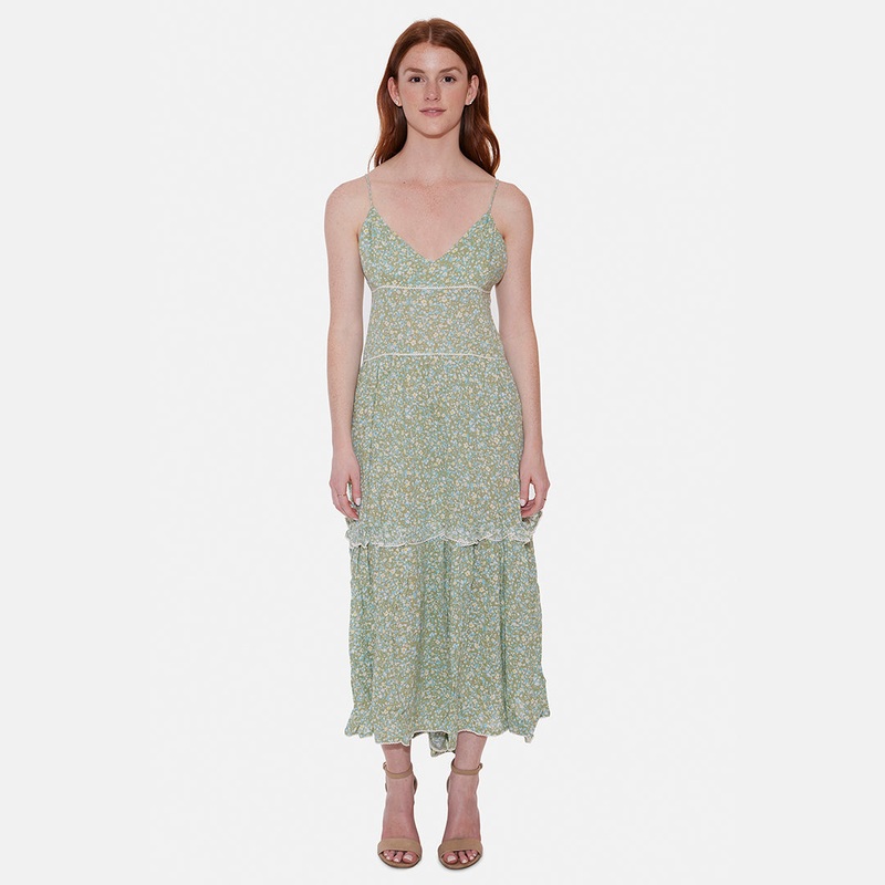 Olivia Dress Kaki|OS