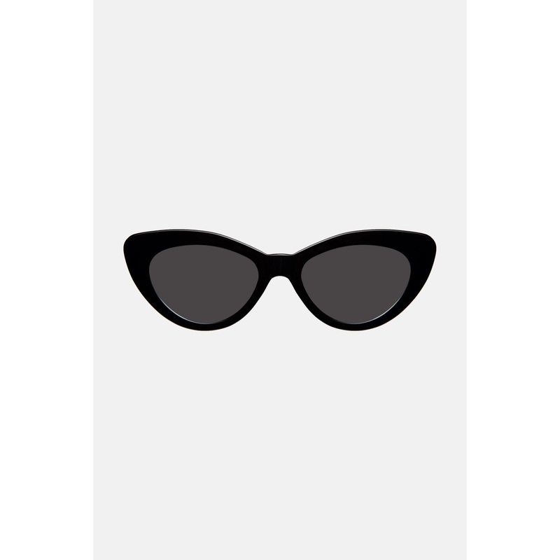 Pamela Black/Grey Flat|OS