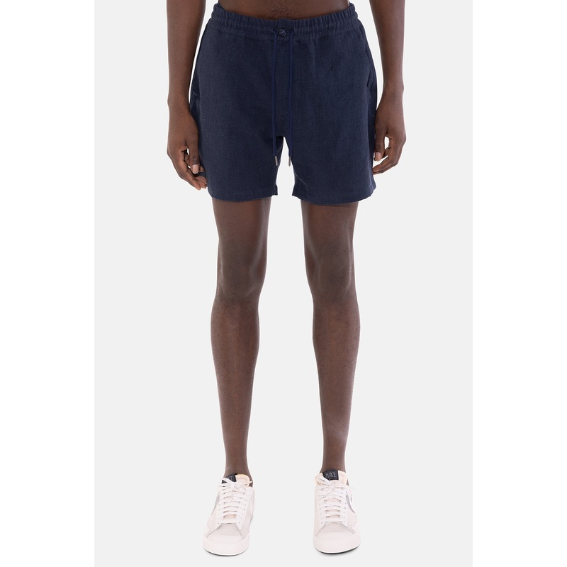 Perfect Linen Short Navy|XS|S|M|L|XL|XXL