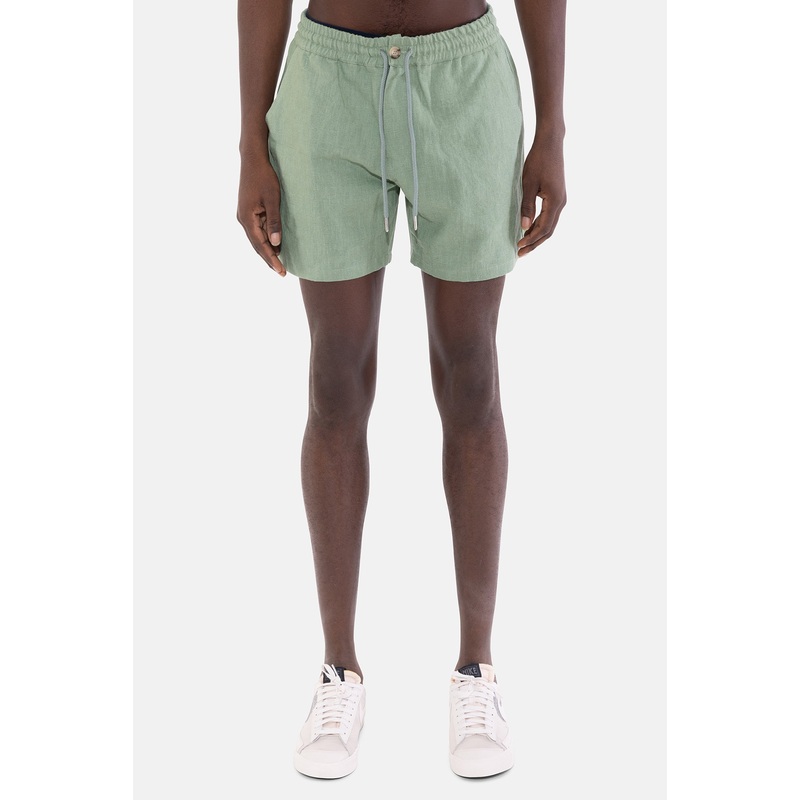 Perfect Linen Short Soft Green