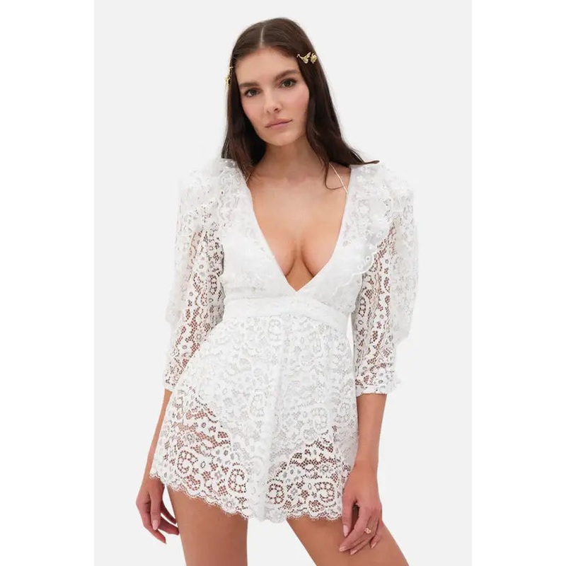 Santo Romper White|XXS|XS|S|M
