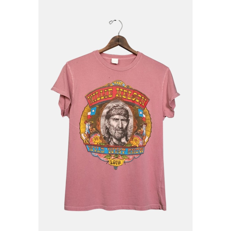 Willie Nelson Wild West Show Tee Petal