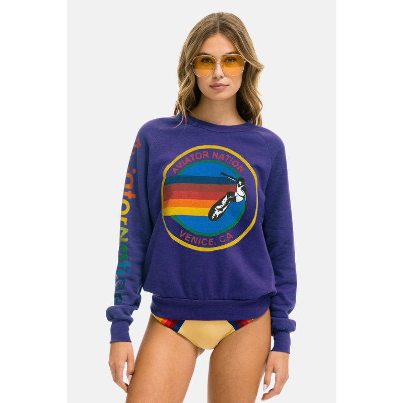Women’s Signature Logo Sweatshirt Purple