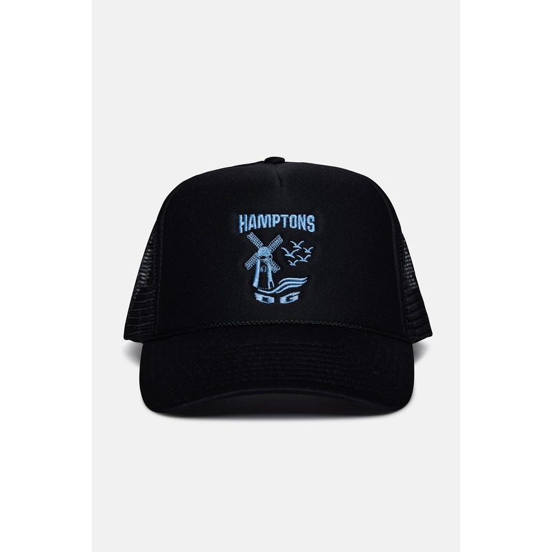 Hamptons OG Mesh Trucker Hat Black