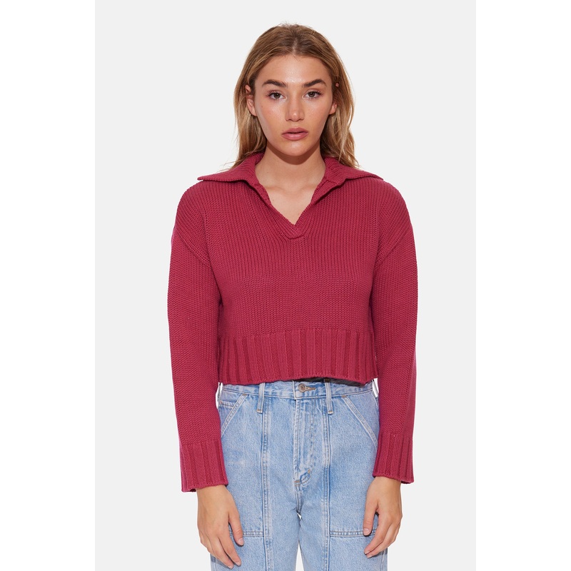 Leia Sweater Berry Sorbet|XS|S|M|L