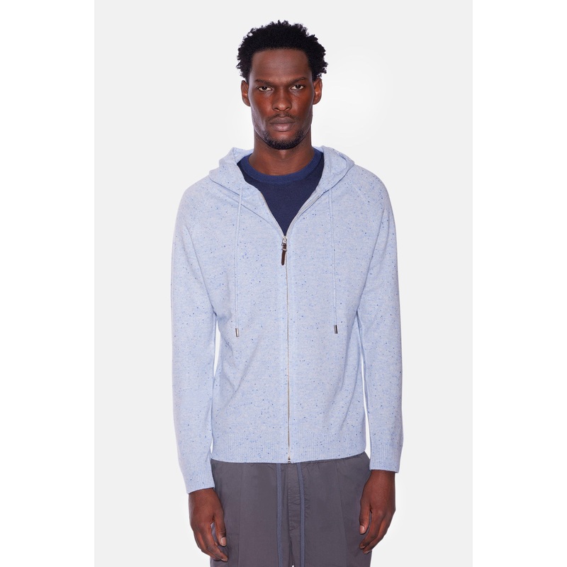 Leo Zip Hoodie Blue Mint|XS|S|M|L|XL|XXL