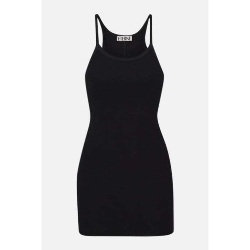 Tank Mini Dress Black|XS|S|M