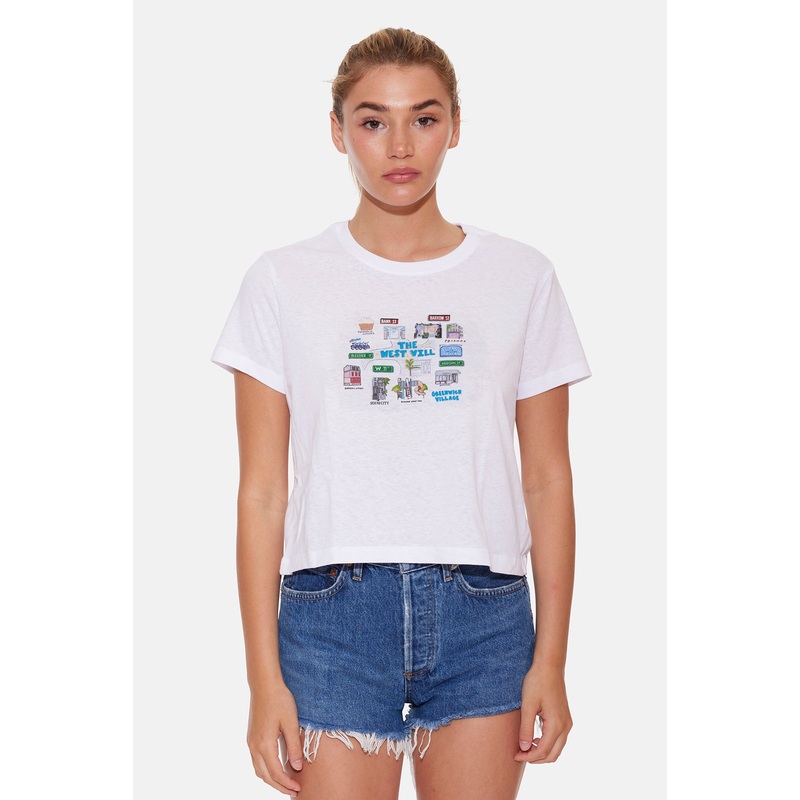 West Village Map Tee|XS|S|M|L|XL