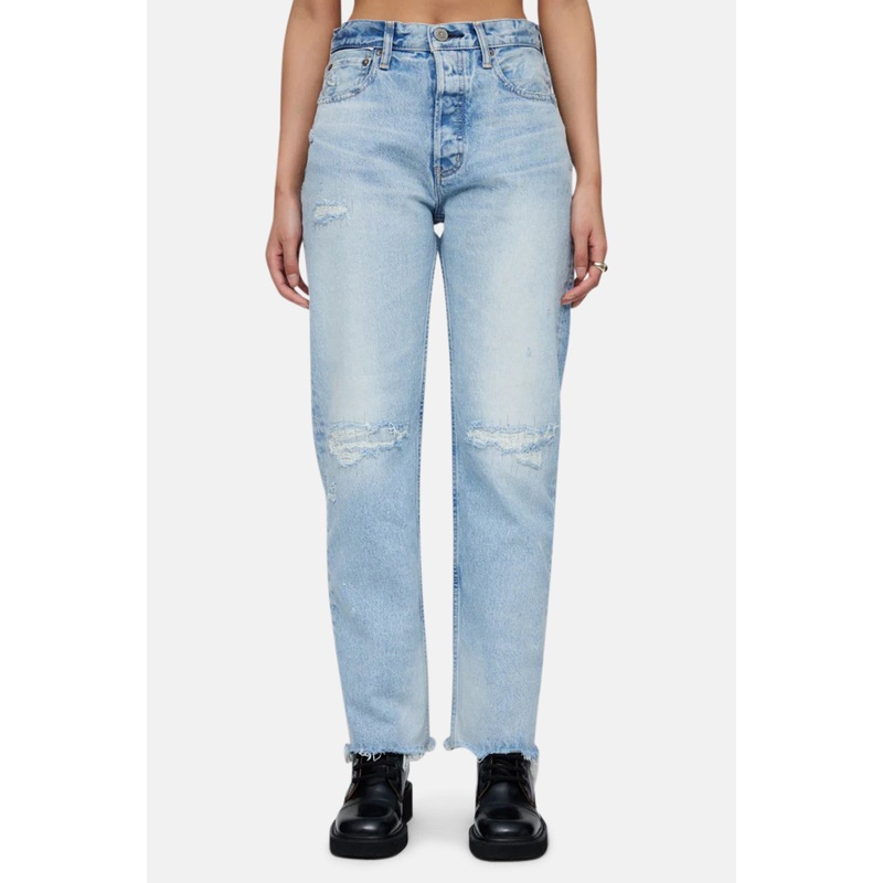 Argnett Wide Straight Jean Light Blue