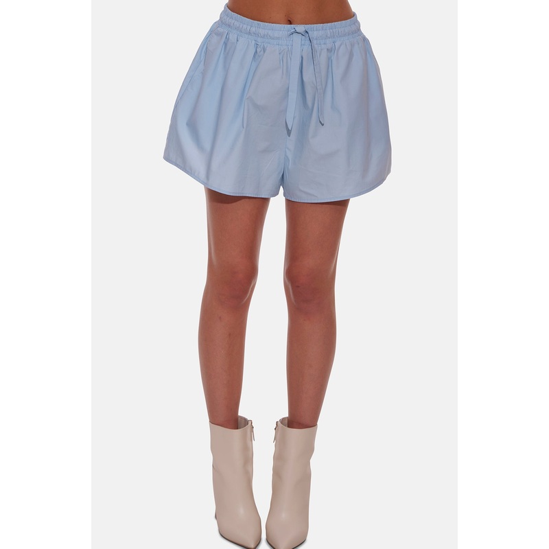 Avery Poplin Short Blue|XXS|XS|S|M|L