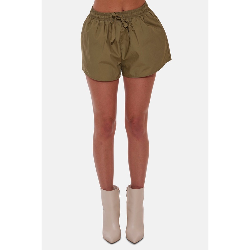 Avery Poplin Short Olive|XXS|XS|S|M|L