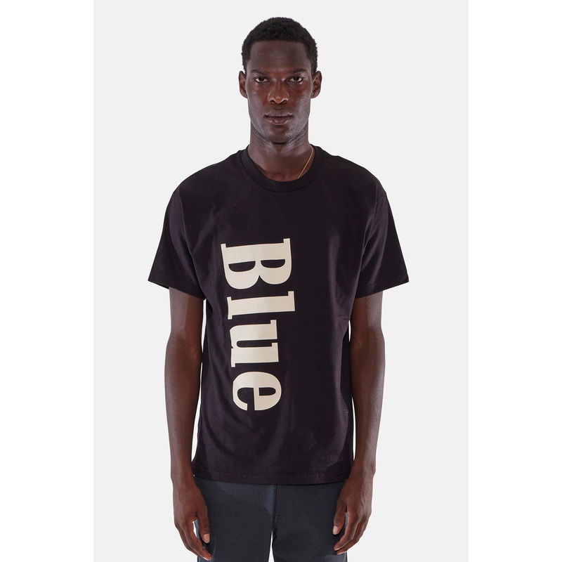 B&C Vertical Tee Black/Cream|S|M|L|XL|XXL