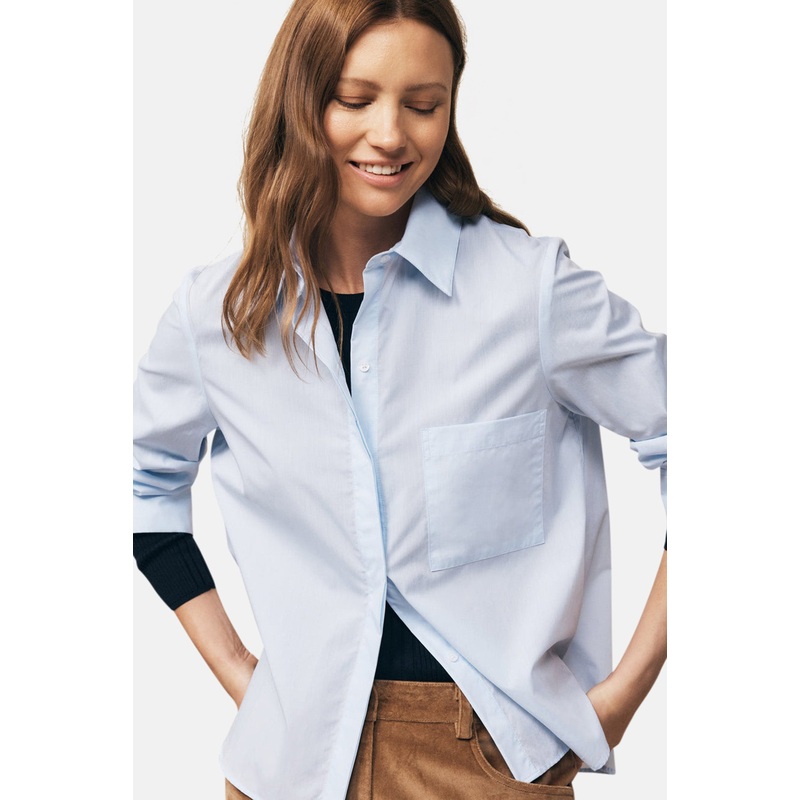 Boyfriend Shirt Baby Blue|XXS|XS|S|M|L