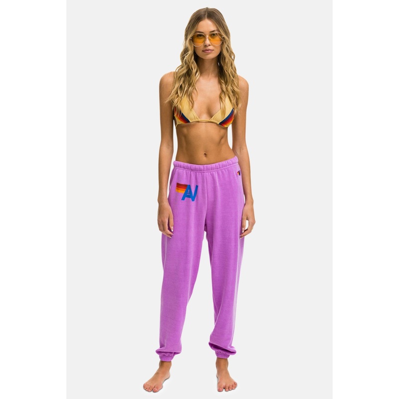Logo Sweatpants Neon Purple|XS|S|M|L|XL
