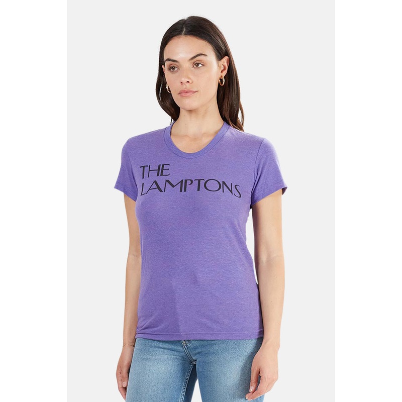 The Lamptons Crewneck Tee Purple