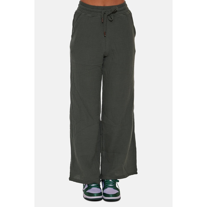 Wendy Gauze Wide Leg Pant Basil