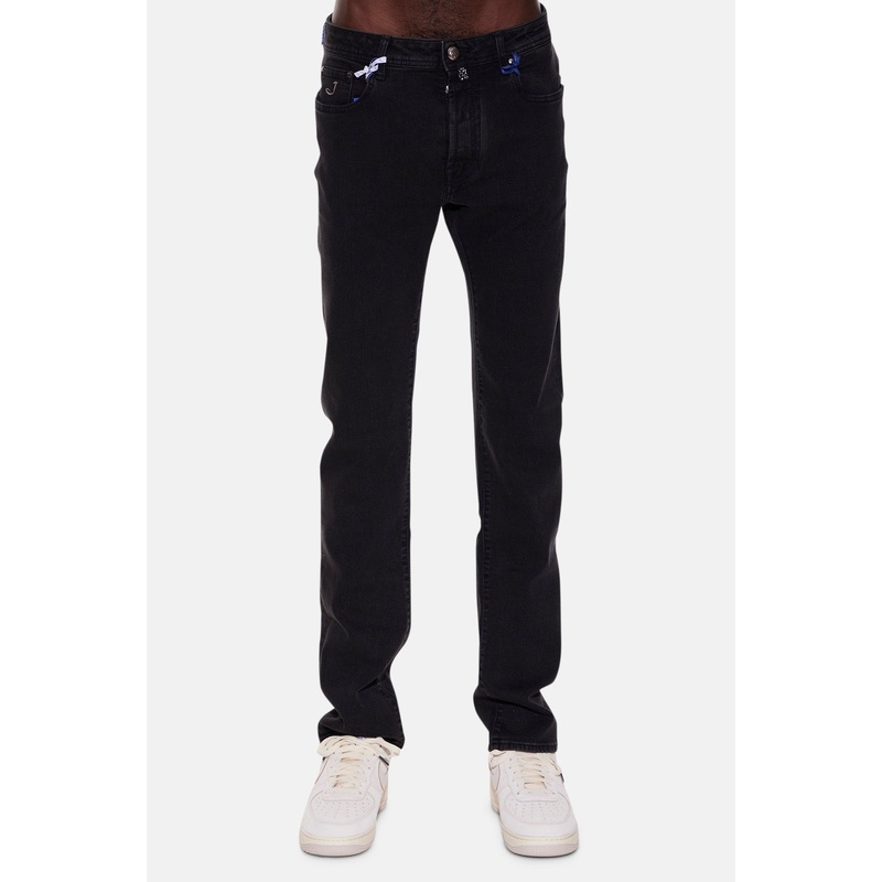 Bard Denim Black Houndstooth Patch