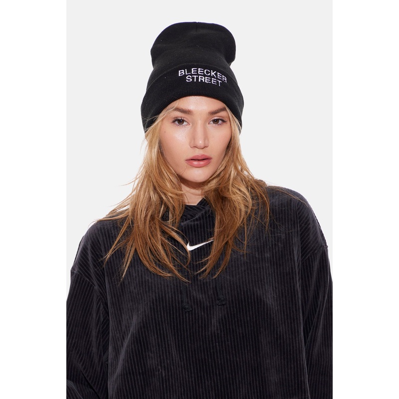 Bleecker Street Beanie Black|OS