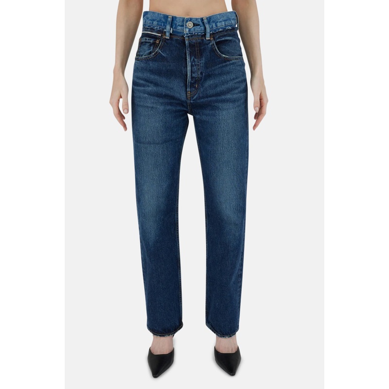 Boulder Wide Straight Dark Blue