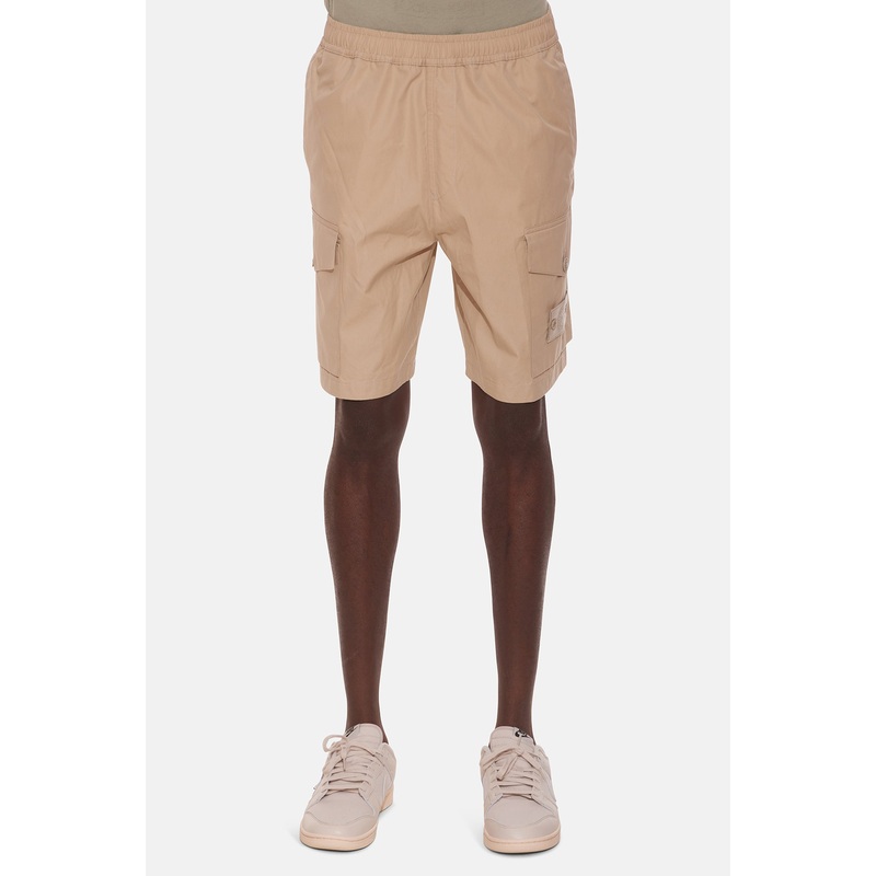 Ghost Piece O-Ventile Bermuda Shorts Khaki