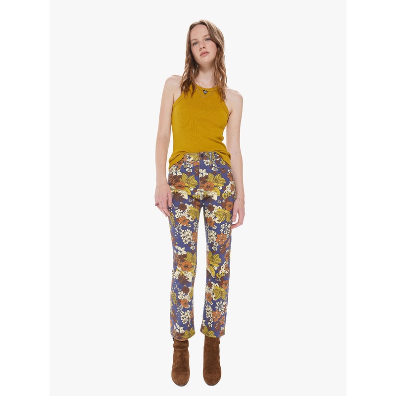 High Waisted Rider Ankle Buncha Blooms