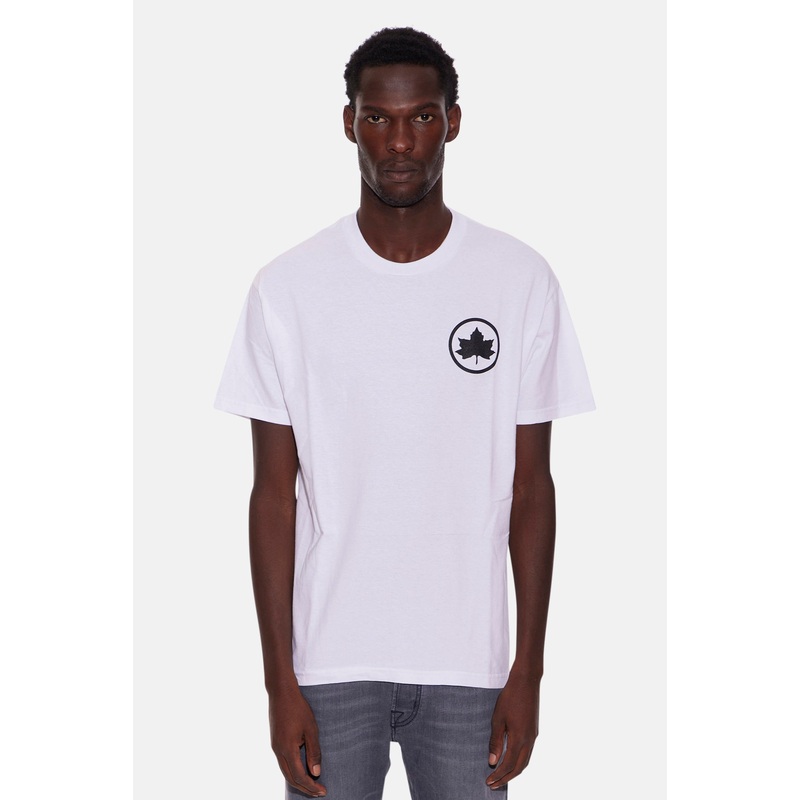 Leaf Bleecker Playground Tee White
